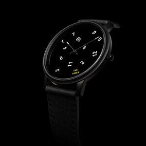 The Times by Projects Watches - Black